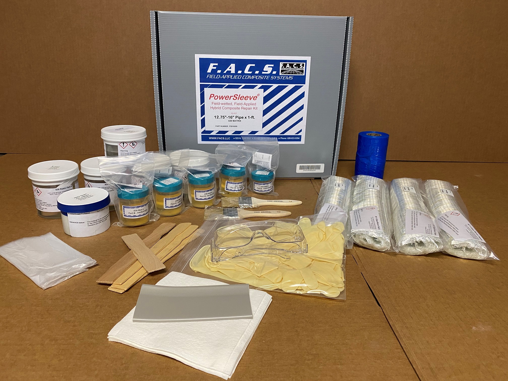 Powersleeve® High Performance Epoxy PCC-II Compliant FRP Repair System